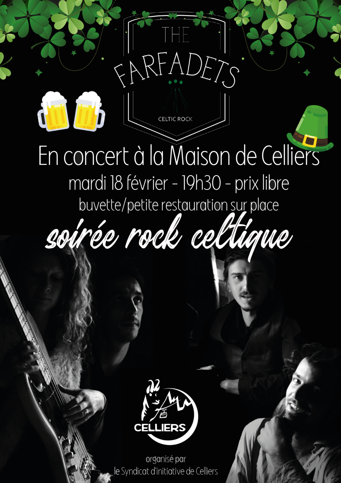 [Celliers] Concert Rock Celtique